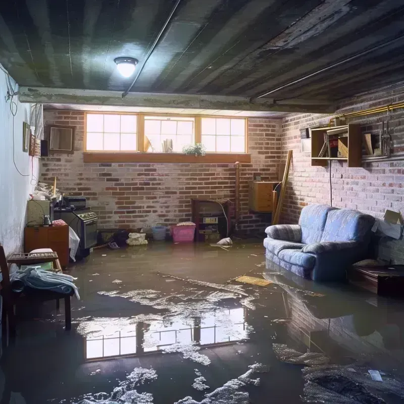 Flooded Basement Cleanup in Old River-Winfree, TX